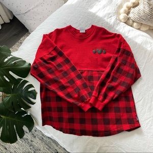Rare Canada Disney Spirit Jersey Buffalo Check